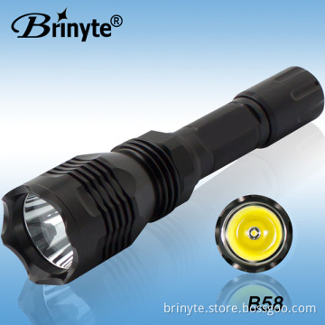 Brinyte Aluminum Long Distance 500m Rechargeable LED Torch